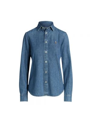 Koszula jeansowa Polo Ralph Lauren niebieska