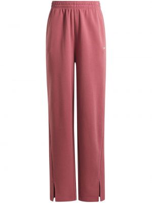 Pantaloni sport cu croială lejeră Reebok roz
