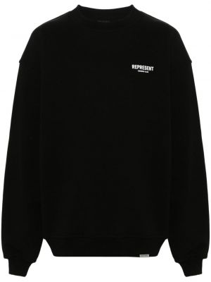 Sweatshirt aus baumwoll mit print Represent