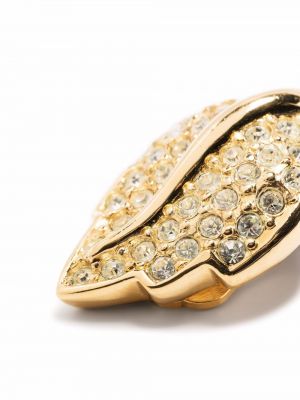 Náušnice Christian Dior zlaté