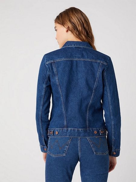 Джинсова куртка Wrangler, блакитна