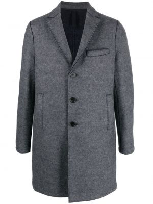 Mantel mit geknöpfter Harris Wharf London grau