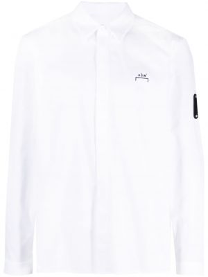 Chemise avec manches longues A-cold-wall* blanc