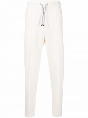 Pantalones de chándal Brunello Cucinelli blanco