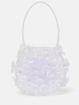 Bolsa de hombro de flores Susan Fang violeta