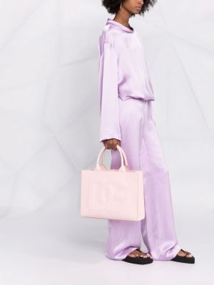 Shopper handtasche Dolce & Gabbana pink