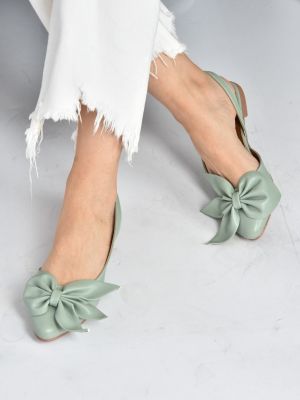 Balerina cipők Fox Shoes zöld