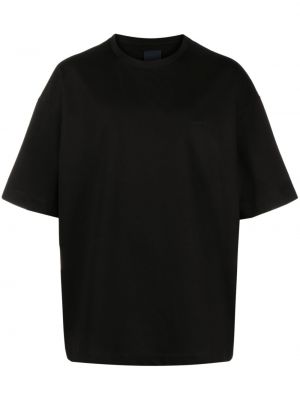 Koszulka bawełniana z nadrukiem Juun.j czarna