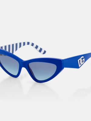 Слънчеви очила Dolce&gabbana синьо