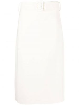 Puzdrová sukňa P.a.r.o.s.h. biela