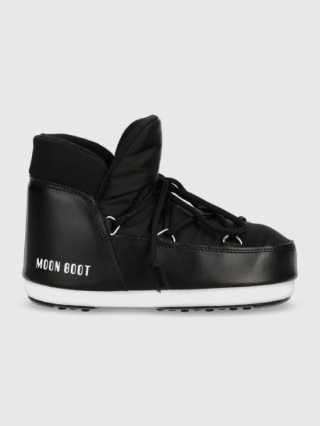 Нейлоновые ботинки Moon Boot черные