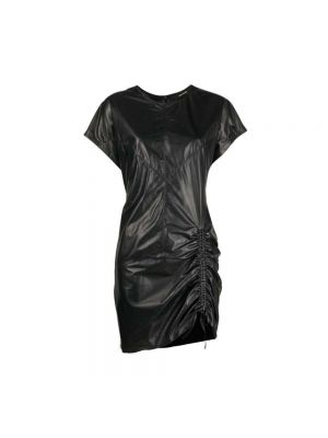 Sukienka skórzana Isabel Marant czarna