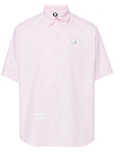Kokvilnas krekls Aape By *a Bathing Ape® rozā