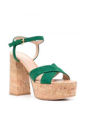 Platvorm sandaalid Gianvito Rossi roheline
