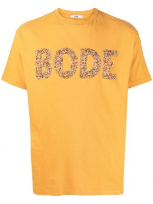 T-shirt med pärlor Bode orange