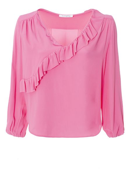 Розовая блузка Vivetta