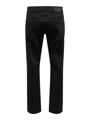 Straight leg jeans Only & Sons nero