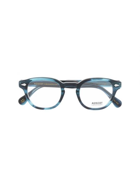 Okulary korekcyjne Moscot niebieskie