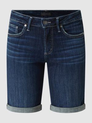 Srebrne szorty jeansowe Silver Jeans