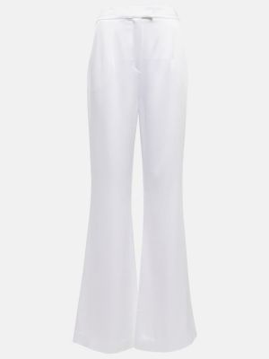 Pantalon taille haute Galvan blanc