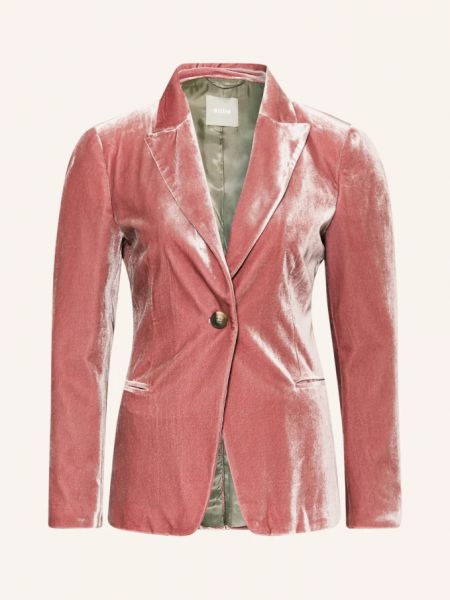 Бархатный пиджак Kiltie розовый