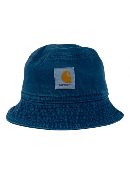 Niebieski kapelusz bawełniany Carhartt Wip