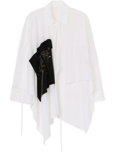 Риза Yohji Yamamoto бяло
