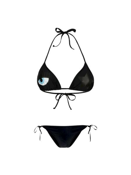Bikini à motif étoile Chiara Ferragni Collection noir