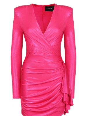 Розовое коктейльное платье Marco Bologna