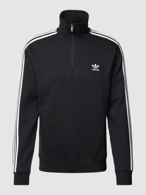 Bluza ze stójką Adidas Originals czarna