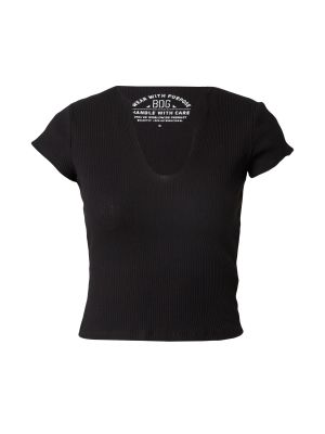 Тениска slim Bdg Urban Outfitters черно