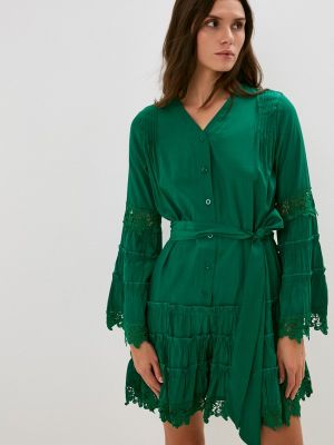 Платье Izabella зеленое