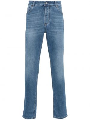 Slim fit skinny jeans Brunello Cucinelli blau