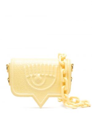 Crossbody väska Chiara Ferragni gul