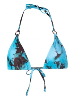 Bikini cu imagine cu imprimeu abstract Louisa Ballou