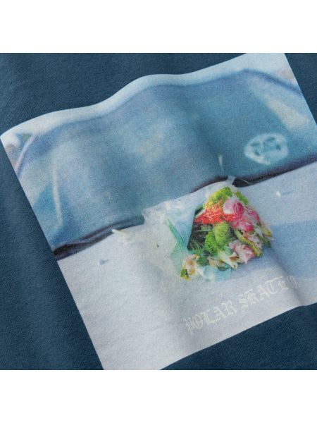 T-shirt Polar Skate Co. blau