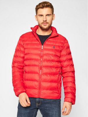 Pernata jakna Polo Ralph Lauren crvena