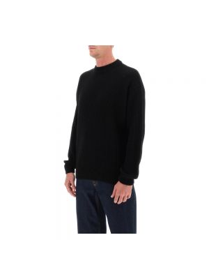 Jersey de lana a rayas de tela jersey Closed negro