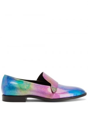 Mustriline nahast loafer-kingad Giuseppe Zanotti