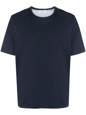 T-shirt aus baumwoll Fileria blau