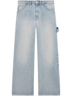 Jeans baggy Courrèges blu