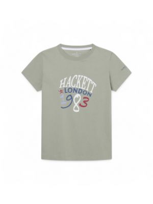 T-shirt en coton Hackett London vert
