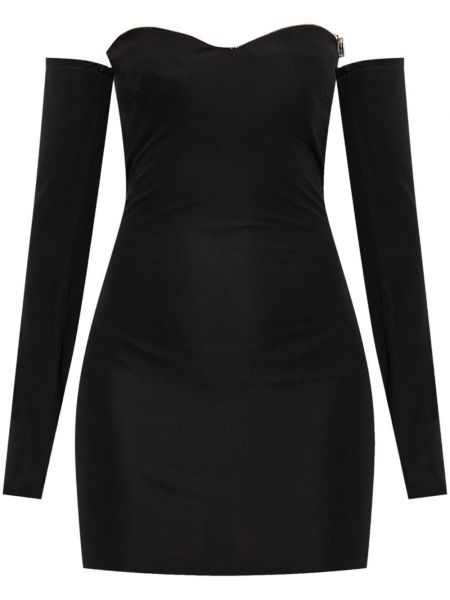 Mini šaty Dsquared2 černé