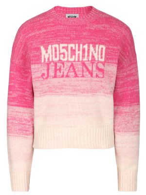 Свитер Moschino Jeans розовый