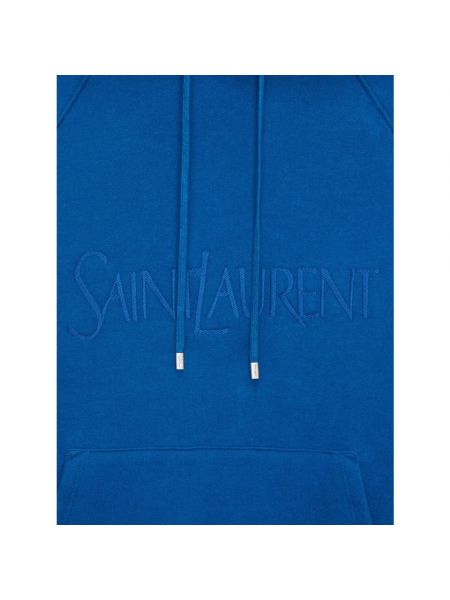 Sudadera con capucha Saint Laurent azul