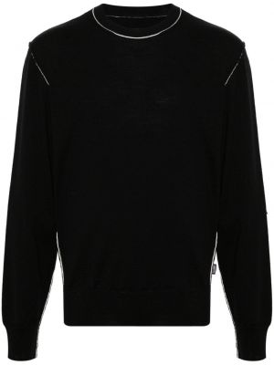 Пуловер Mm6 Maison Margiela черно