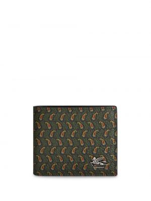 Peňaženka s potlačou s paisley vzorom Etro