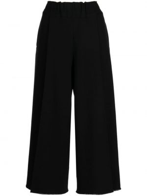 Spodnie bawełniane Issey Miyake czarne