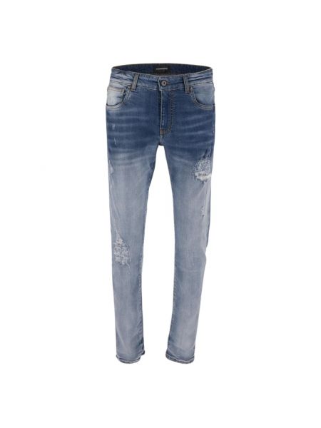 Slim fit skinny jeans Salvatore Santoro blau