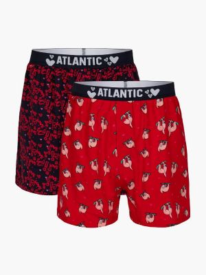 Kratke hlače Atlantic rdeča